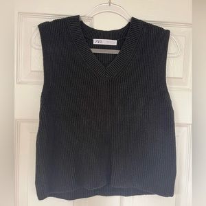 Zara knit vest